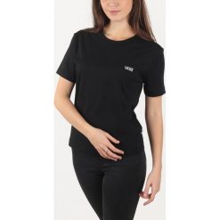 Vans Junior V Koszulka Czarny. Czarne koszulki damskie Vans, s, bez wzorów, z bawełny, bez kołnierzyka, z krótkim rękawem. Za 128,95 zł.