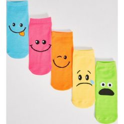 Skarpety z buźkami - Wielobarwn. Szare skarpetki damskie Sinsay. Za 24,99 zł.