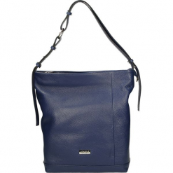 Torba - 3-30-M D BLSC. Szare torebki klasyczne damskie Venezia, w paski, ze skóry. Za 219,00 zł.