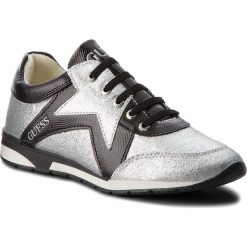 Sneakersy GUESS - FJLIT3 ELE12 020G. Szare półbuty damskie Guess, ze skóry ekologicznej. W wyprzedaży za 189,00 zł.