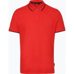 Calvin Klein - Męska koszulka polo, czerwony. Czerwone koszulki polo męskie marki Calvin Klein, m. Za 199,95 zł.