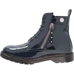 Botki damskie lity: Armani Exchange Botki sznurowane dark blue