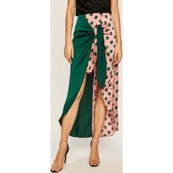 Glamorous - Spódnica. Różowe spódniczki damskie Glamorous, s, z poliesteru, casualowe, z podwyższonym stanem, mini, asymetryczne. W wyprzedaży za 129,90 zł.