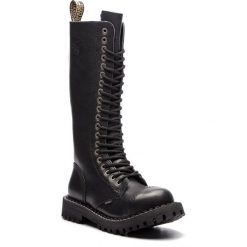 Glany STEEL - 139/O/B Black. Czarne buty zimowe damskie marki Steel, ze skóry. Za 329,00 zł.