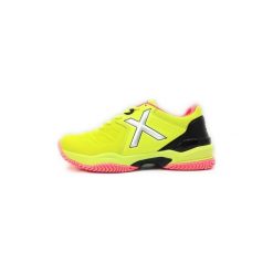 Buty do tenisa Munich Fashion PAD 2 4032011. Żółte buty sportowe męskie Munich Fashion, bez zapięcia, tenisowe. Za 264,55 zł.