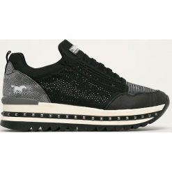 Mustang - Buty. Czarne buty sportowe damskie Mustang, z gumy. W wyprzedaży za 269,90 zł.
