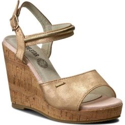 Rzymianki damskie: Sandały BIG STAR – W274449 Gold