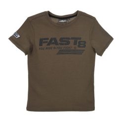 Koszulka w kolorze zielonym. Zielone bez kategorii marki Fast & Furious, z nadrukiem, z bawełny. W wyprzedaży za 32,95 zł.