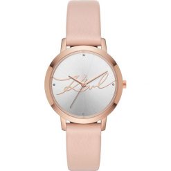 Zegarek KARL LAGERFELD - Camille KL2242 Matte/Rose Gold. Różowe zegarki męskie marki KARL LAGERFELD. Za 450,00 zł.