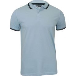 Niebieska Koszulka Polo - Brave Soul - Męska, Obszycia na Kołnierzyku i Rękawach TSBRSSS18HEROFblue. Niebieskie koszulki męskie Brave Soul, m, bez wzorów, z materiału, casualowe, bez rękawów. Za 39,00 zł.