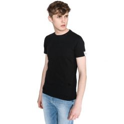 Replay Koszulka Czarny. Czarne podkoszulki męskie Replay, xl, z bawełny. Za 154,95 zł.