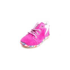 Pepino Girls Buty do nauki chodzenia Charlie pop/pink (średnie) - Gr.Moda (6 - 24 miesięcy ). Różowe buciki niemowlęce chłopięce marki Pepino, na sznurówki. Za 229,00 zł.