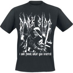 Star Wars Episode 7 - Das Erwachen der Macht - Kylo Ren - Dark Side - Metal T-Shirt czarny. Czarne koszulki męskie Star Wars, l, z nadrukiem, retro, z okrągłym kołnierzem. Za 79,90 zł.
