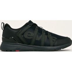 Levi's - Buty Bodie. Czarne sneakersy męskie Levi's®, z gumy, na sznurówki. W wyprzedaży za 269,90 zł.