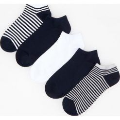 Skarpetki stopki 5 pack - Granatowy. Niebieskie skarpetki męskie marki Reserved. Za 29,99 zł.
