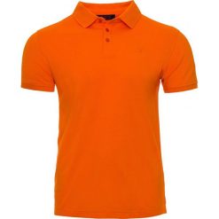 Trussardi Jeans koszulka polo męska 52T00349-1T003600 M pomarańczowa. Pomarańczowe koszulki męskie Trussardi Jeans, m, z aplikacjami, z jeansu, bez rękawów. Za 319,00 zł.