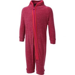 Pajacyk polarowy "Embing" w kolorze jasnoróżowym. Różowe body niemowlęce Color Kids, z aplikacjami, z polaru, bez rękawów. W wyprzedaży za 75,95 zł.