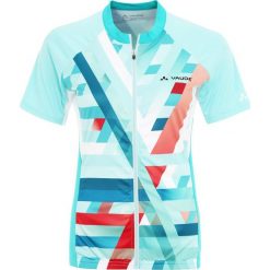 Vaude PUNTELLO Tshirt z nadrukiem turquoise. Niebieskie topy sportowe damskie Vaude, z nadrukiem, z poliesteru. W wyprzedaży za 194,35 zł.