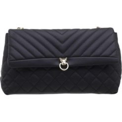 Bessie London torebka crossbody BL4190 czarna. Czarne torebki klasyczne damskie Bessie London, w paski, eleganckie, bez dodatków. Za 219,00 zł.