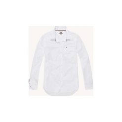 Koszule Tommy Jeans DW0DW04433 ORIGINAL LIGHT OXFORD. Białe koszule damskie Tommy Jeans, s, bez wzorów, z jeansu, bez kołnierzyka, bez rękawów. Za 260,53 zł.