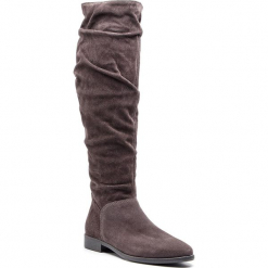Kozaki TAMARIS - 1-25546-21 Anthracite 214. Szare buty zimowe damskie Tamaris, z materiału, na obcasie. Za 329,90 zł.