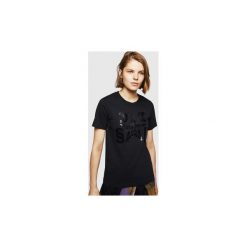 T-shirty z krótkim rękawem Diesel 00SYCZ 0HERA T-SILY. Czarne t-shirty damskie Diesel, s, bez wzorów, bez kołnierzyka. Za 180,89 zł.