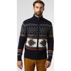 Nils Sundström - Kardigan męski, niebieski. Niebieskie kardigany męskie Nils Sundström, s, bez wzorów, z wełny. Za 179,95 zł.