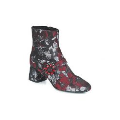 Botki Geox D SEYLISE MID. Czarne botki damskie na zamek Geox. Za 575,10 zł.