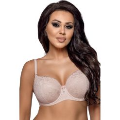 Biustonosz usztywniany Julee. Biustonosze Avalingerie, z haftami, z bawełny. Za 92,69 zł.