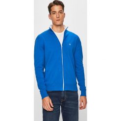 Calvin Klein Jeans - Kardigan. Czarne swetry męskie Calvin Klein Jeans, s, bez wzorów, z elastanu, krótkie. W wyprzedaży za 299,90 zł.