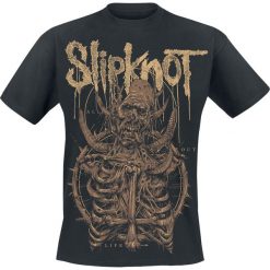 Slipknot All Out Life Skeleton T-Shirt czarny. Czarne koszulki męskie marki Slipknot, l, bez wzorów, bez kołnierzyka. Za 74,90 zł.