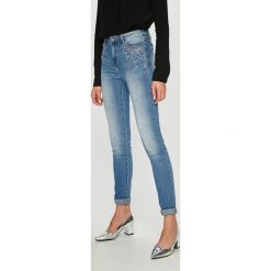 Morgan - Jeansy Paola. Niebieskie jeansy damskie skinny marki Morgan, m, z elastanu. W wyprzedaży za 219,90 zł.