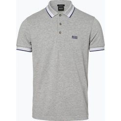 BOSS Athleisurewear - Męska koszulka polo – Paddy, szary. Szare koszulki polo BOSS Athleisurewear, l, w paski. Za 349,95 zł.