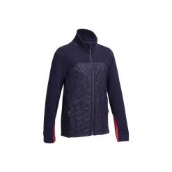 Bluza SW500 granatowa. Niebieskie bluzy męskie marki FOUGANZA. Za 79,99 zł.