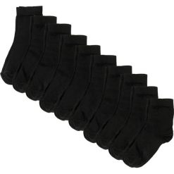 Krótkie skarpetki basic (10 szt.) bonprix czarny. Czarne skarpetki damskie bonprix. Za 34,99 zł.