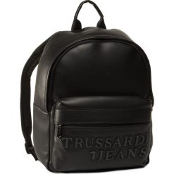 Plecak TRUSSARDI JEANS - Maestrale Backpack 71B00204 K299. Czarne torby męskie skórzane Trussardi Jeans, bez wzorów, z jeansu, sportowe. W wyprzedaży za 579,00 zł.