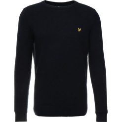 Lyle & Scott CREW NECK BLEND JUMPER Sweter dark navy. Niebieskie bez kategorii marki Lyle & Scott, s, z wełny. Za 379,00 zł.