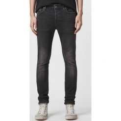AllSaints - Jeansy Cigarette. Czarne jeansy męskie AllSaints, bez wzorów. W wyprzedaży za 439,90 zł.