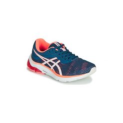 Buty do biegania Asics GEL-PULSE 11. Niebieskie buty sportowe damskie Asics, bez wzorów, do biegania. W wyprzedaży za 307,30 zł.