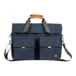 PKG torba Richmond Laptop Messenger 15” PKG-RICHMOND-BLU, niebieska. Niebieskie torby na laptopa PKG, bez wzorów, eleganckie. Za 499,00 zł.