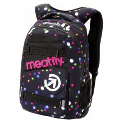 Meatfly Plecak Damski Exile 3, Czarny. Czarne plecaki damskie marki Meatfly, w paski. Za 205,00 zł.