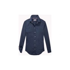 Koszule Tommy Jeans DW0DW04432 ORIGINAL STRETCH. Niebieskie koszule damskie Tommy Jeans, s, bez wzorów, z jeansu, bez kołnierzyka, bez rękawów. Za 229,53 zł.