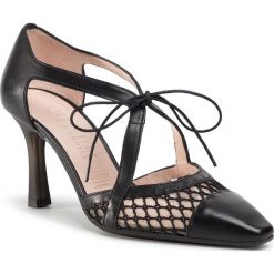 Szpilki HISPANITAS - Paris-7 HV09850 Black. Czarne półbuty damskie Hispanitas, bez wzorów, ze skóry, bez obcasa, na obcasie, bez zapięcia. Za 499,00 zł.
