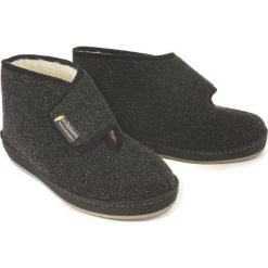 SCHAWOS 271862-1 schwarz, kapcie męskie. Kapcie męskie Schawos, z wełny. Za 159,90 zł.