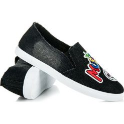 Trampki damskie slip on: Slipony z naszywkami BLAIR