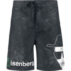 Breaking Bad Heisenberg Kąpielówki czarny. Czarne kąpielówki męskie Breaking Bad, s, z nadrukiem. Za 144,90 zł.