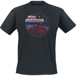 T-shirty męskie z nadrukiem: Foo Fighters Vector Space T-Shirt czarny