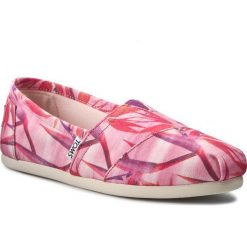 Creepersy damskie: Półbuty TOMS - Classic 10008022 Pink Canvas Birds Of Paradise