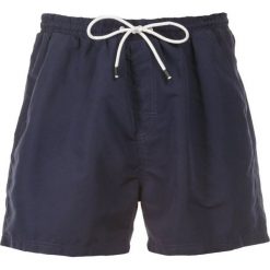Granatowe Szorty Evaneira. Niebieskie spodenki i szorty męskie Born2be, xl, bez wzorów. W wyprzedaży za 39,99 zł.