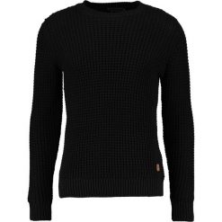 Swetry klasyczne męskie: Jack & Jones JORBRICK CREW NECK Sweter black